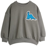 Mini Rodini Grey Dino Patch Sweatshirt