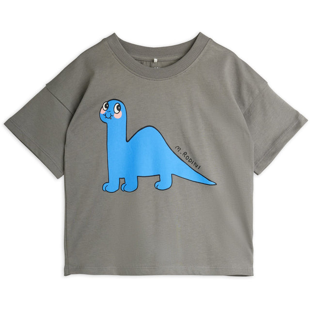 Mini Rodini Grey Dino Sp Ss Tee