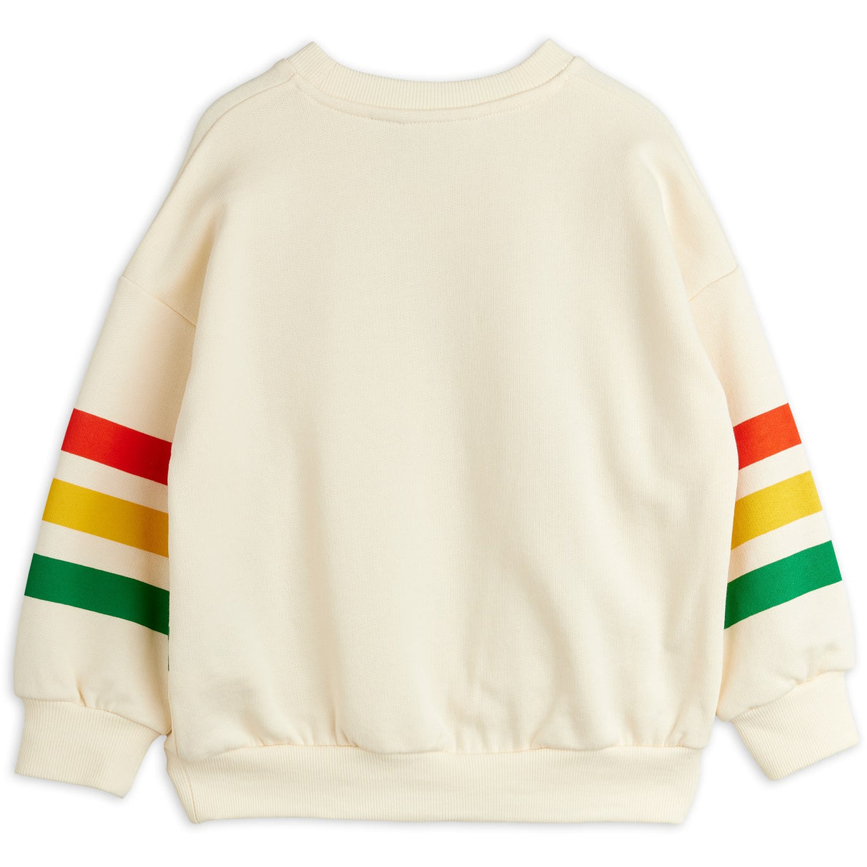 Mini Rodini Off-white Bjørn Stripe Sweatshirt
