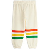 Mini Rodini Off-white Bjørn Stripe Sweatpants