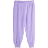 Mini Rodini Purple Cat Med Bowtie Chenille Sweatpants