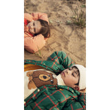 Mini Rodini Off-white Bjørn Intarsia Strik Sweater