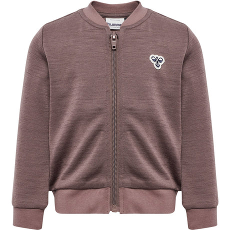 Hummel Twilight Mauve Mini Uld Zip Jakke Bee