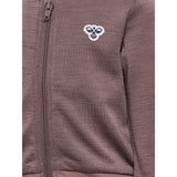 Hummel Twilight Mauve Mini Uld Zip Jakke Bee