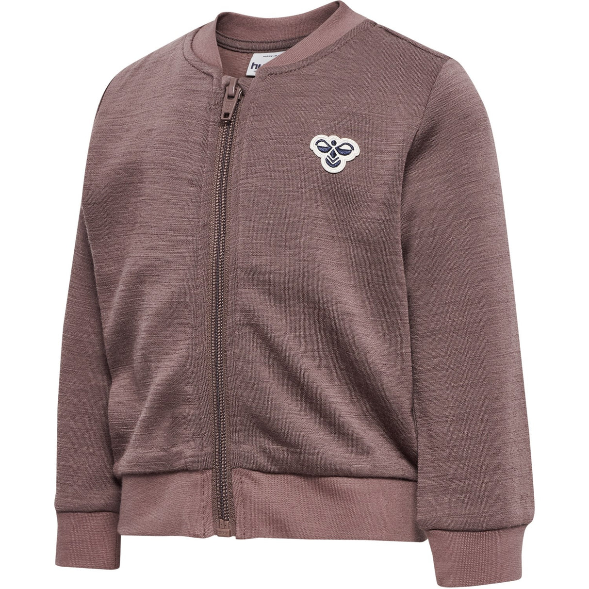 Hummel Twilight Mauve Mini Uld Zip Jakke Bee
