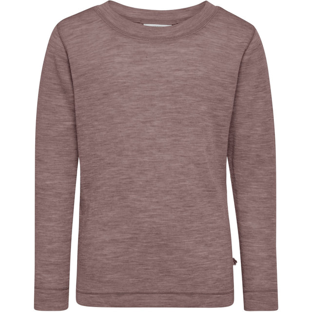 Hummel Twilight Mauve Jr Uld Rib T-Shirt L/S