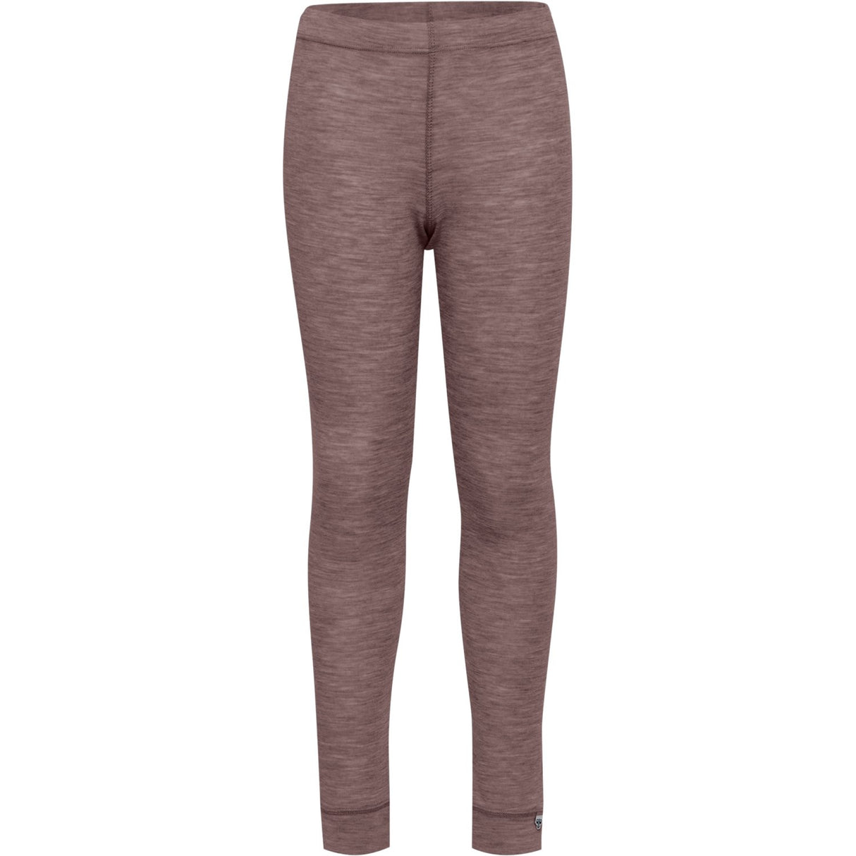 Hummel Twilight Mauve Jr Uld Rib Leggings