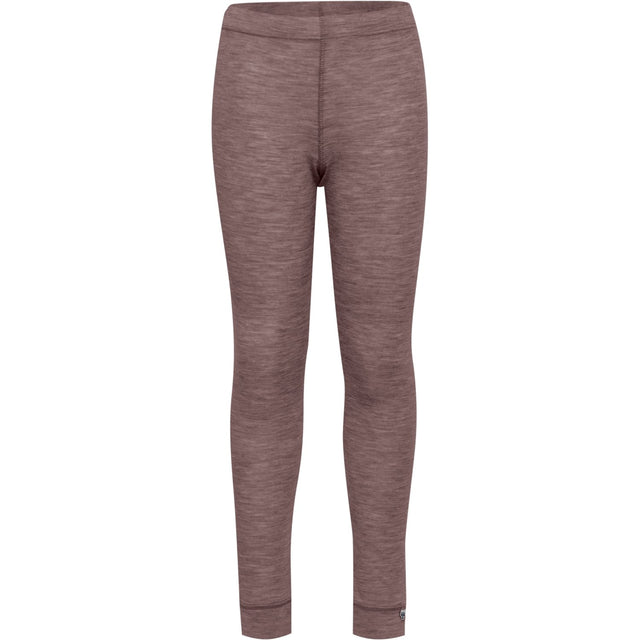 Hummel Twilight Mauve Jr Uld Rib Leggings