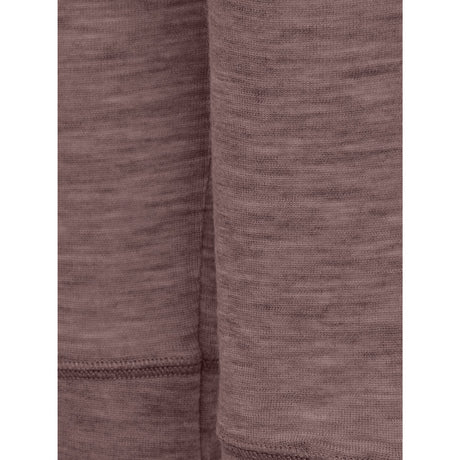 Hummel Twilight Mauve Jr Uld Rib Leggings