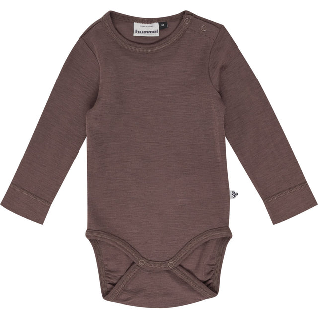 Hummel Twilight Mauve Mini Uld Rib Body L/S