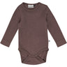 Hummel Twilight Mauve Mini Uld Rib Body L/S