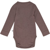 Hummel Twilight Mauve Mini Uld Rib Body L/S
