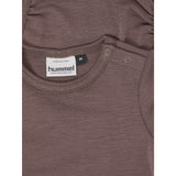 Hummel Twilight Mauve Mini Uld Rib Body L/S