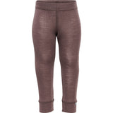 Hummel Twilight Mauve Mini Uld Rib Leggings