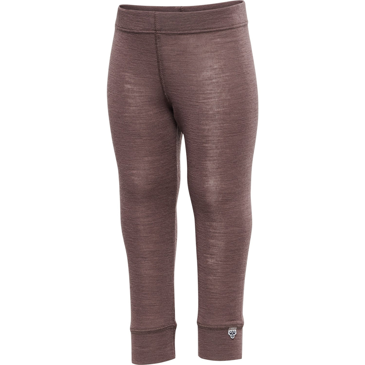 Hummel Twilight Mauve Mini Uld Rib Leggings