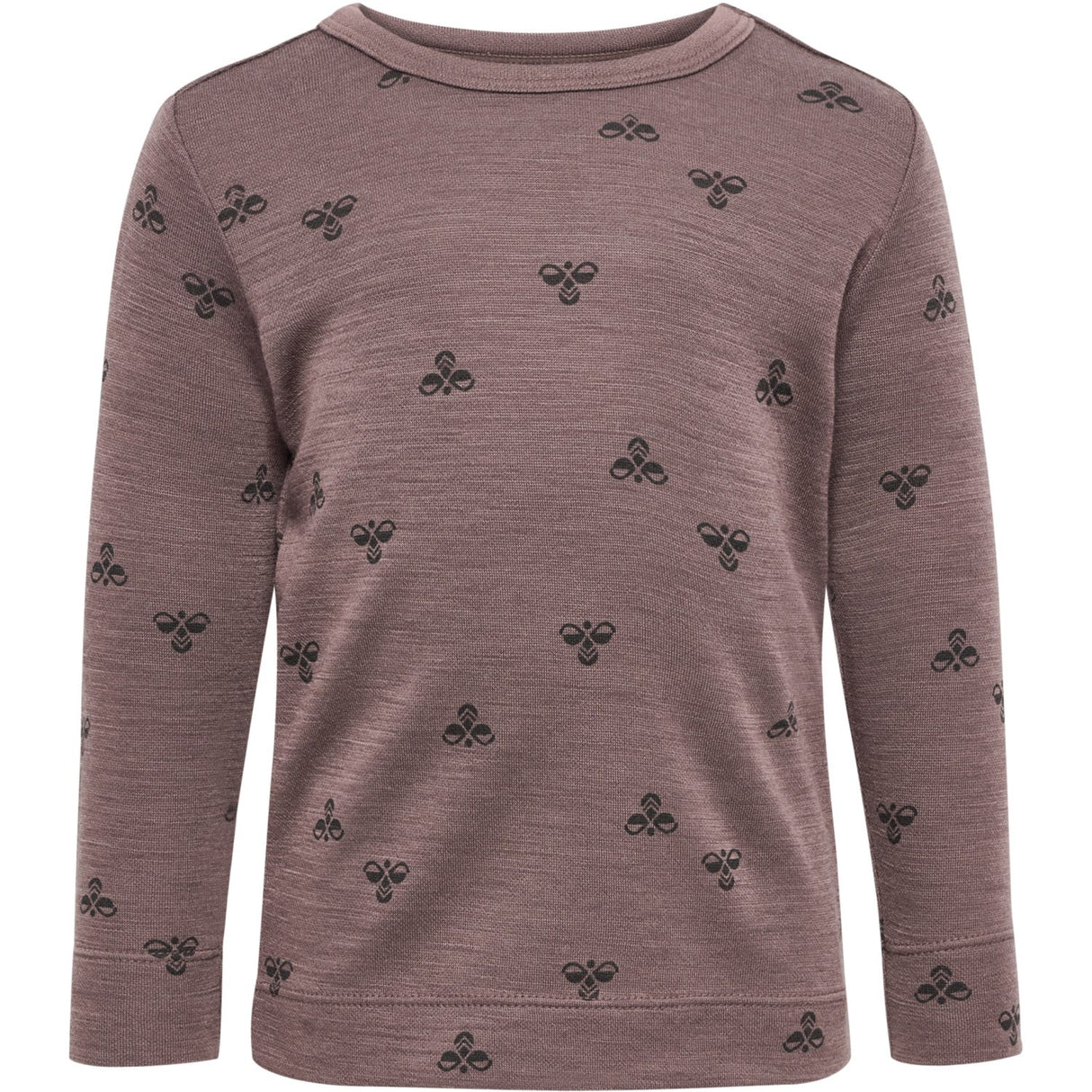 Hummel Twilight Mauve Mini Uld T-Shirt L/S