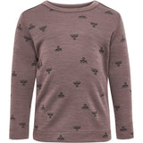 Hummel Twilight Mauve Mini Uld T-Shirt L/S