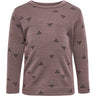 Hummel Twilight Mauve Mini Uld T-Shirt L/S