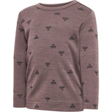 Hummel Twilight Mauve Mini Uld T-Shirt L/S