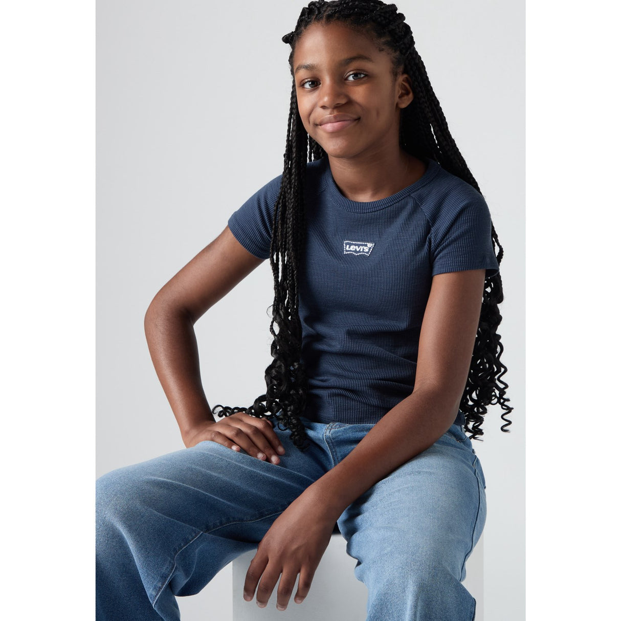 Levi's Big Dipper Farve Block Raglan Top