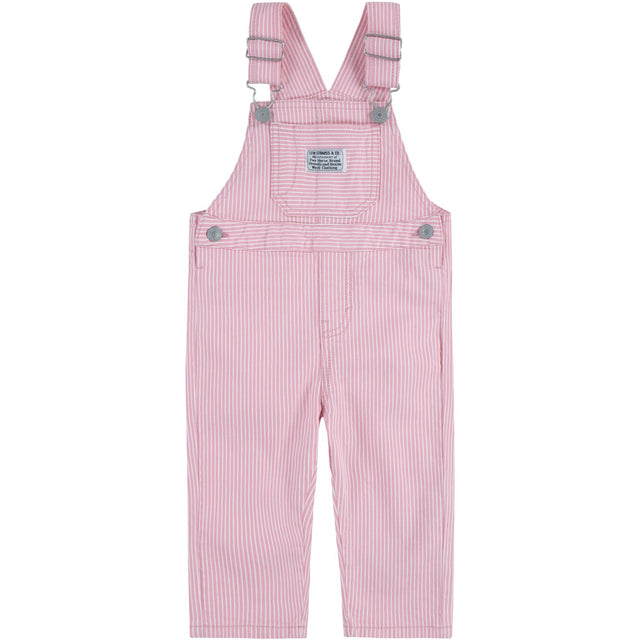 Levi's Bright White Railroad Stripe Overall