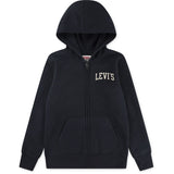 Levi's Jet Black Legendary Full Zip Hættetrøje