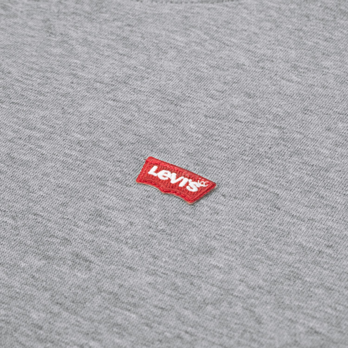 Levi's Grey Heather Mini Logo Crewneck Sweatshirt