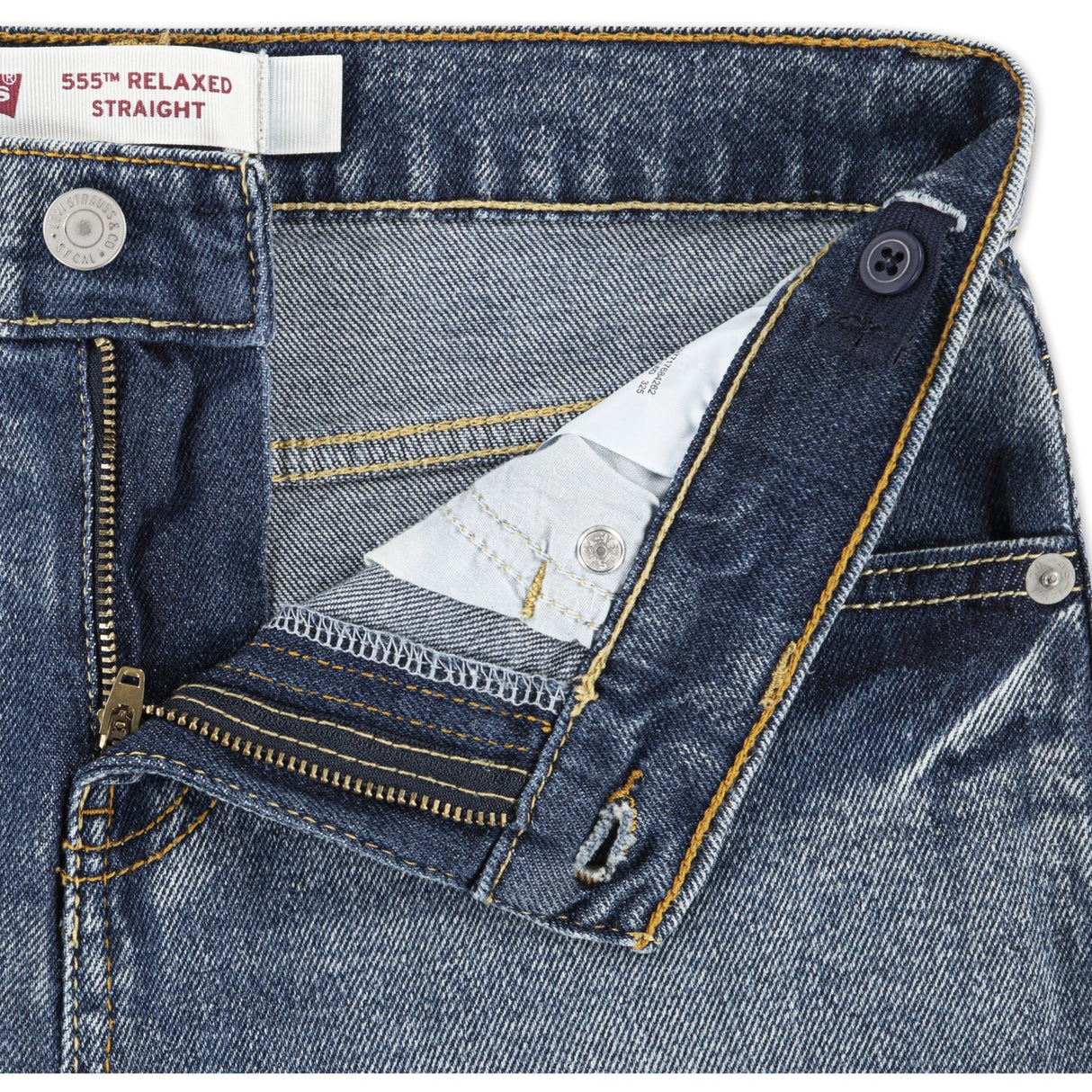 Levi's Burbank 555 Relaxed Straight Jeans