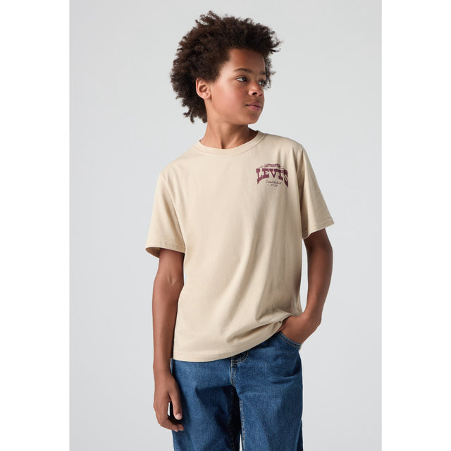 Levi's White Pepper Galloping Free Tee