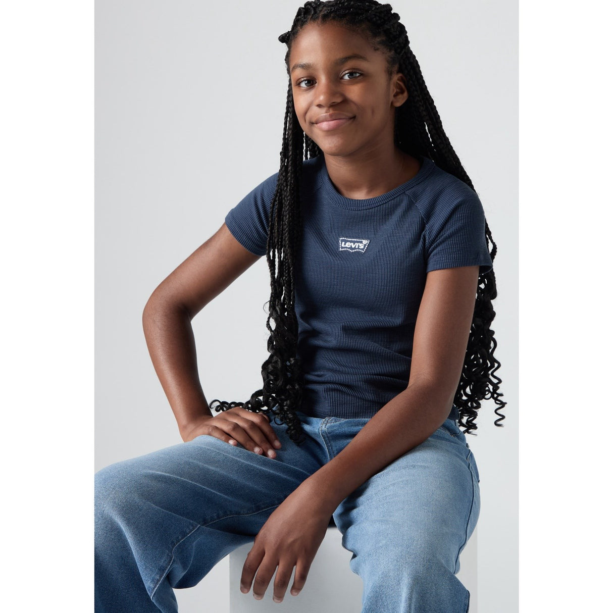 Levi's Big Dipper Farve Block Raglan Top