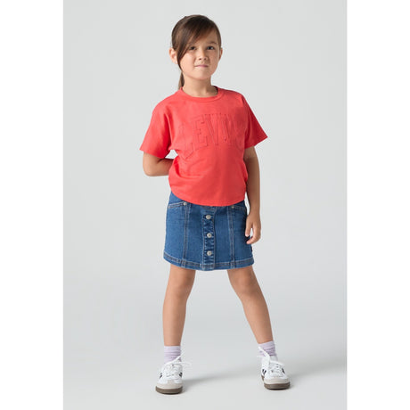 Levi's Rodeo Knap Front Nederdel