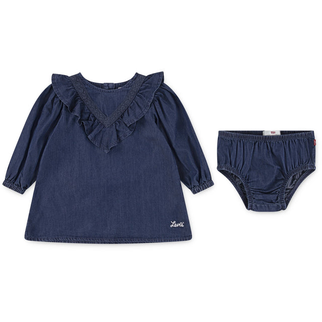 Levi's Dark Wave Wild West Ruffle Kjole