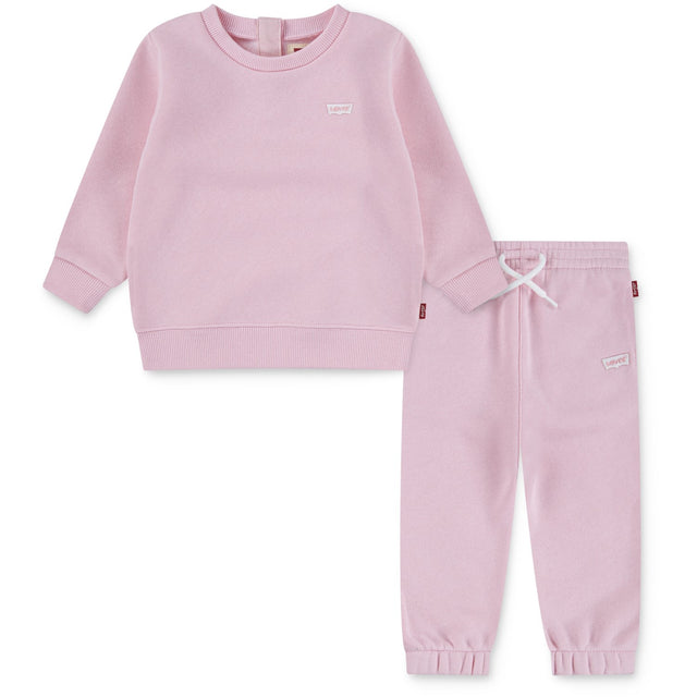 Levi's Crystal Rose Hættetrøje & Jogger Sæt