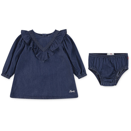 Levi's Dark Wave Wild West Ruffle Kjole