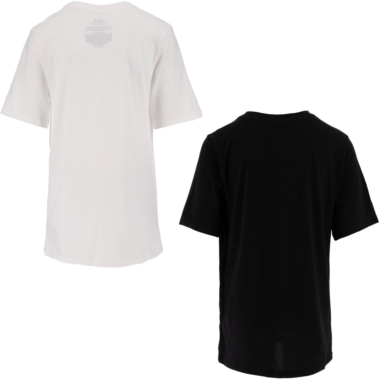 Polo Ralph Lauren White/Polo Black 2-Pak Bomuld Crew Tee