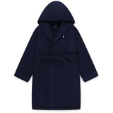 Polo Ralph Lauren Refined Navy Hooded Plys Terry Bathrob
