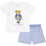 Polo Ralph Lauren Harbor Island Blue Bjørn S/S & Woven Ctn Kort