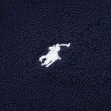Polo Ralph Lauren Refined Navy Hooded Plys Terry Bathrob