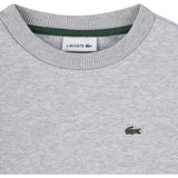 LACOSTE Argent Chine Heather Core Fleece Crew