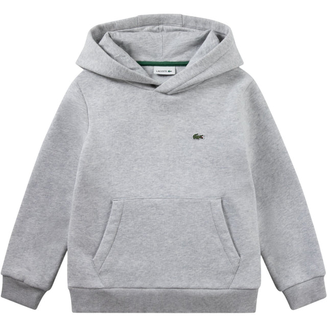 LACOSTE Argent Chine Heather Core Fleece Pullover Hættetrøje