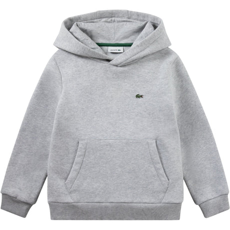 LACOSTE Argent Chine Heather Core Fleece Pullover Hættetrøje