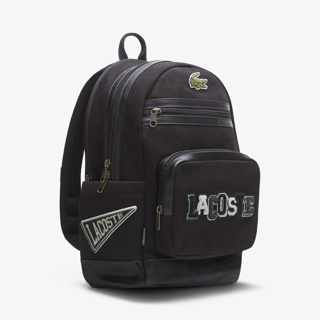 LACOSTE Noir Lcan Varsity Rygsæk
