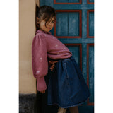 Fliink Dark Denim Blue Don Denim Nederdel