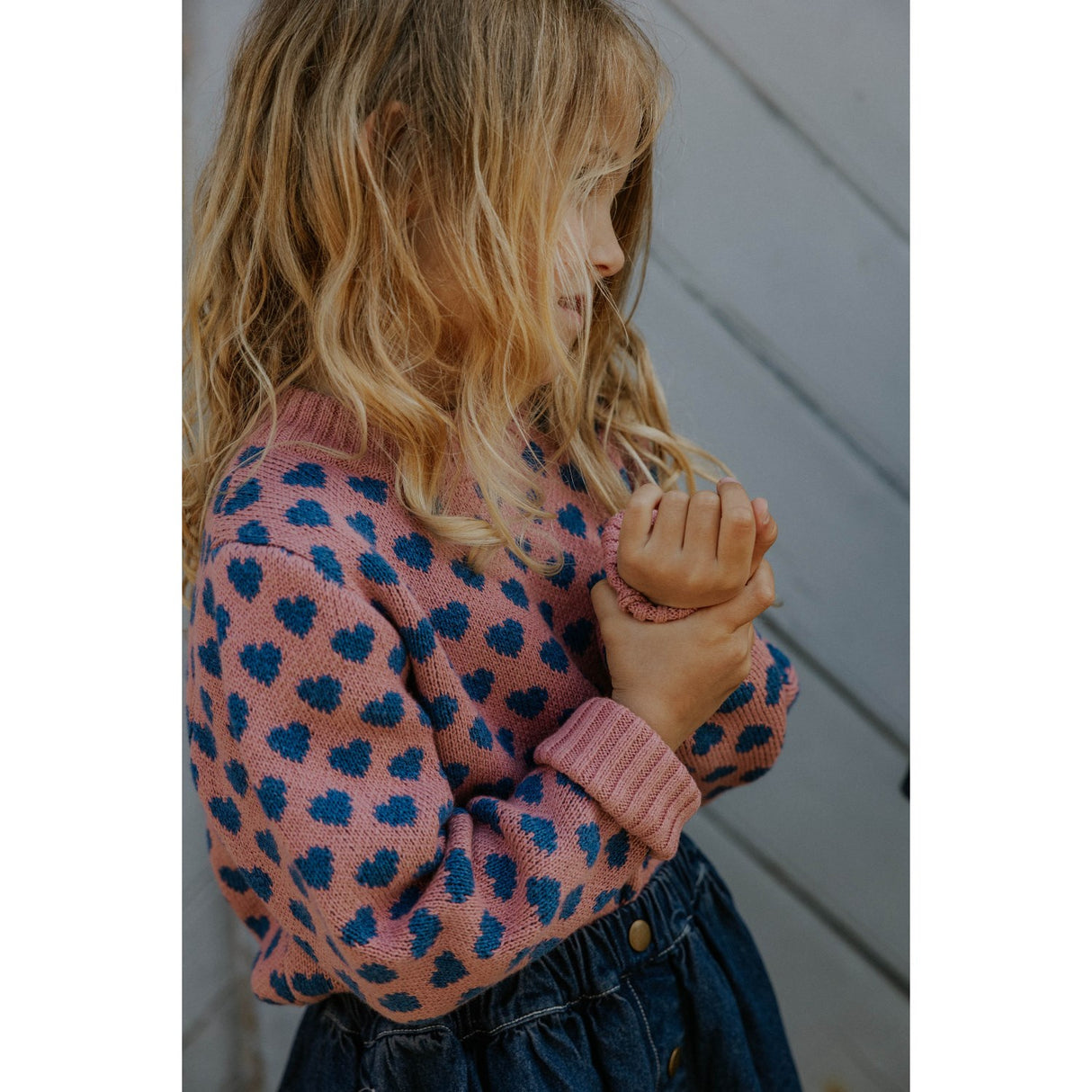 Fliink Dark Denim Blue Don Denim Nederdel