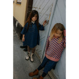 Fliink Dark Denim Blue Don Denim Nederdel