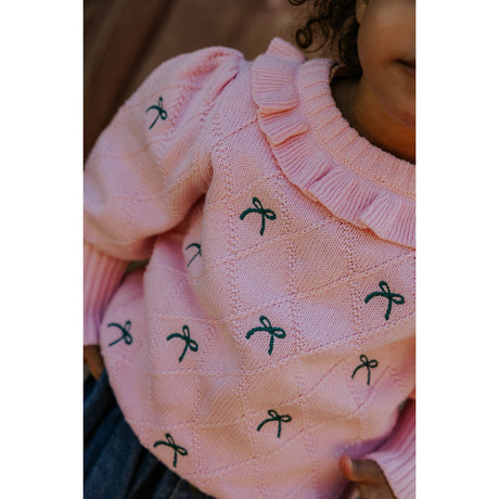 Fliink Candy Pink Lucie Sløjfe Pullover