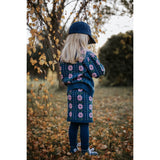 Fliink Insignia Blue Garden Strik Bluse