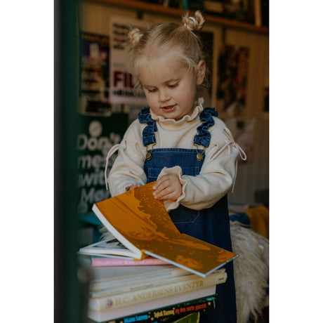 Fliink Dark Denim Blue Don Denim Overalldress