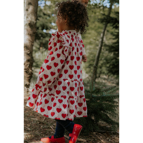 Fliink Sandshell Aop Winter Heart Kjole