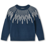 Fliink Insignia Blue Alon Leaf Pullover